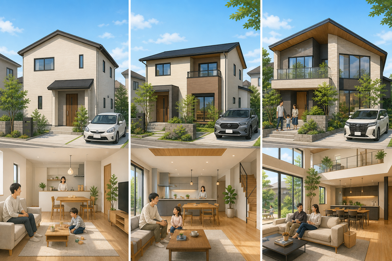 価格帯別に変わる注文住宅のイメージ