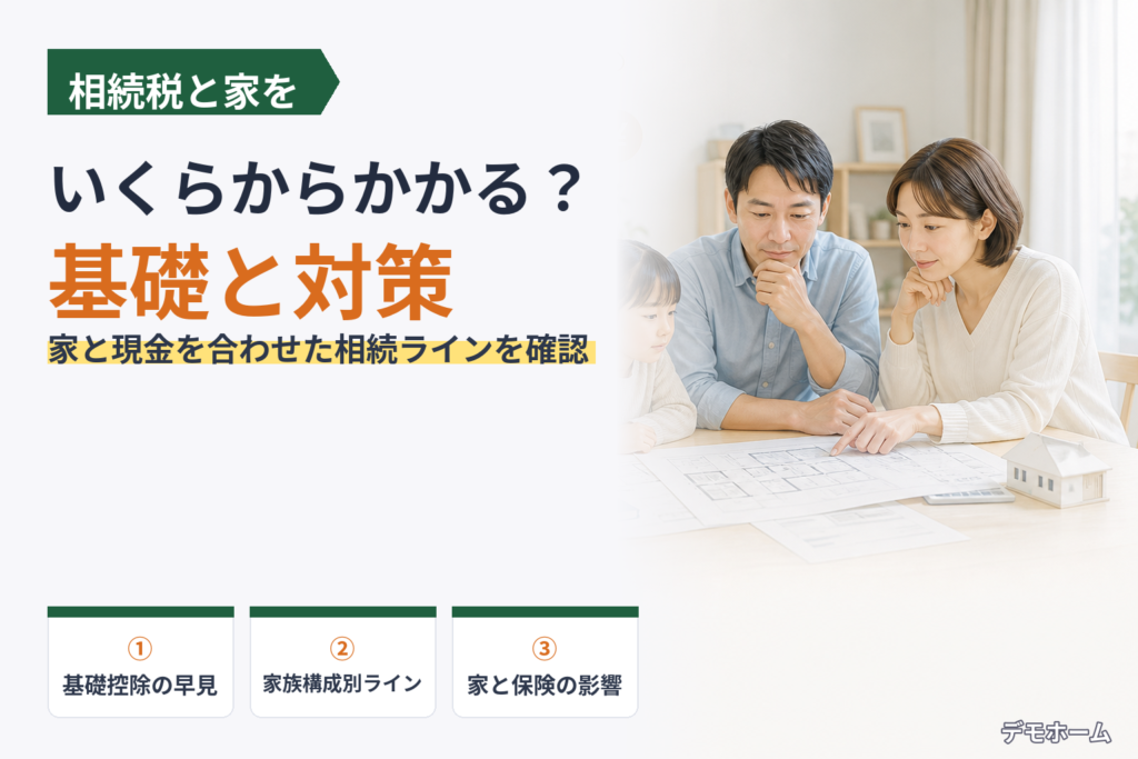 相続税はいくらからかかる？家づくり世代が今知るべき基礎と対策