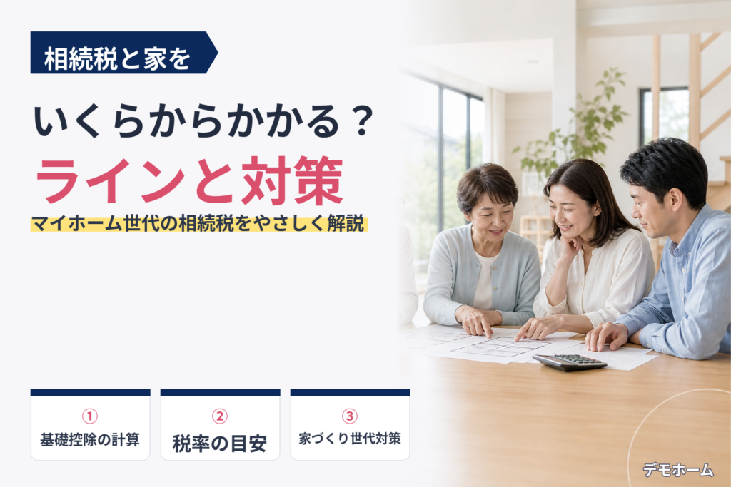 相続税はいくらからかかる？金額ラインと家づくり世代の対策を完全解説